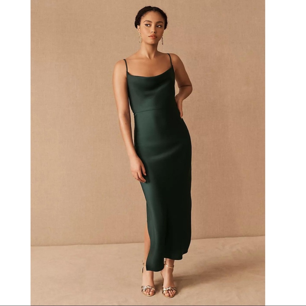 BHLDN Cali Satin Dress